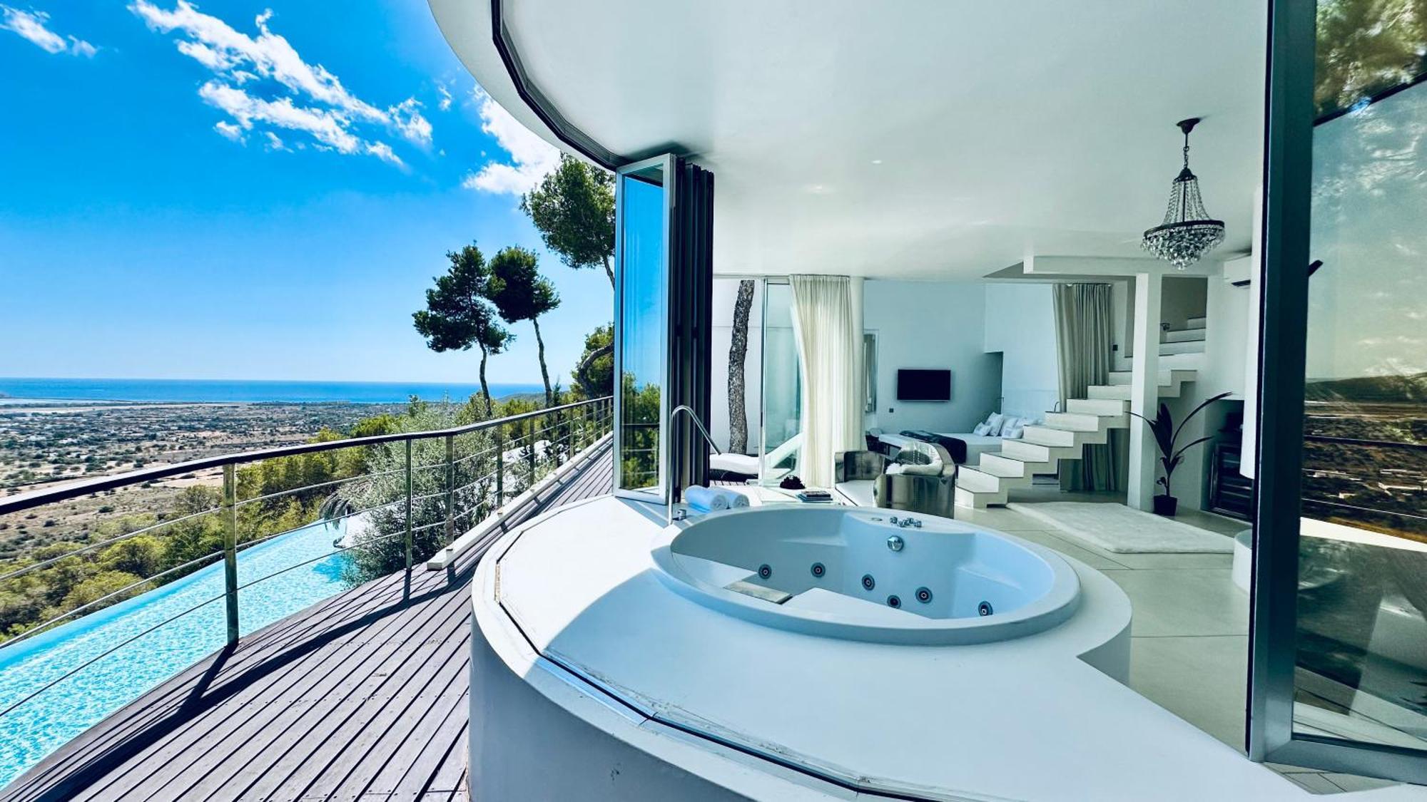 Villa Roca Ibiza - Un Paraiso Premium A Solo 10 Minutos De La Ciudad De Ibiza Y De Las Playas Cala Jondal Y Salinas Sant Jordi de ses Salines Exteriér fotografie